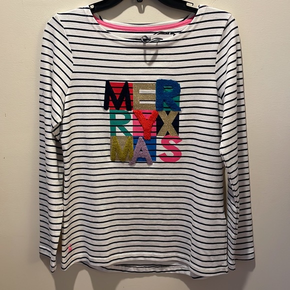 Joules Merry XMAS Size 4 Sweater, NWT - Picture 2 of 11